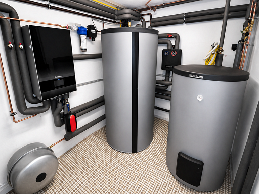 Wärmepumpenanlage im Bestand – Glaßer GmbH - Innen 2 © Glaßer GmbH © Glaßer GmbH